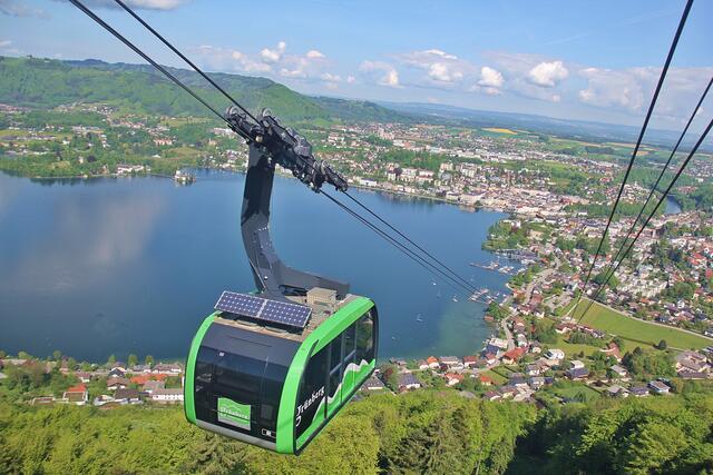 Grünberg-Seilbahn: Innovative Angebote wie die Sommerrodelbahn, der Baumwipfelpfad und der Abenteuerspielplatz mit dem Niederseilgarten sind Faktoren für die österreichweite Auszeichnung. | Foto: TTG/Hörmandinger