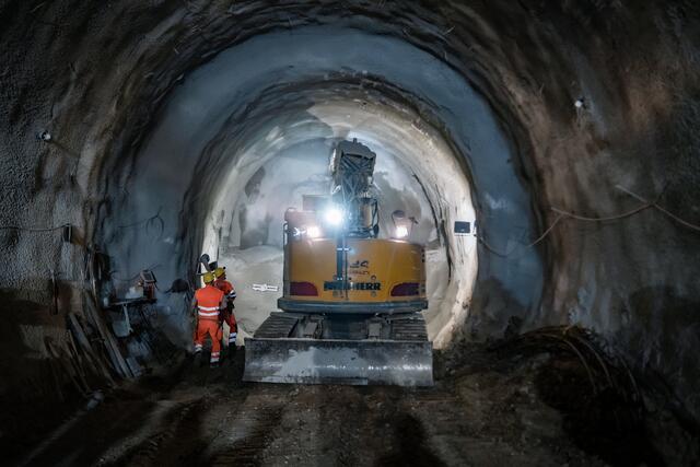 So schaut eine U-Bahn-Bohrung aus.  | Foto: Wiener Linien