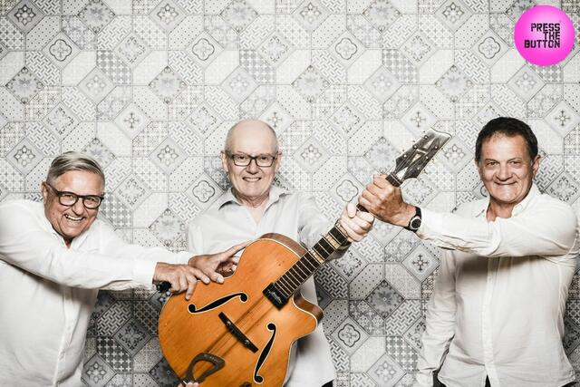Der Musikwerkstatt-Obmann Kurt Erlmoser tritt am Dienstag, 16. Mai, um 20 Uhr mit seiner Band "Earl Gray's Gipsy Flair" im Alten Schl8hof Wels auf. | Foto: Kurt Erlmoser