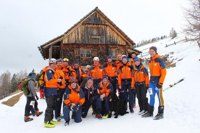 Die Mannschaft der Bergrettung Tamsweg (Hier beim Preberlauf 2023). | Foto: Bergrettung Tamsweg
