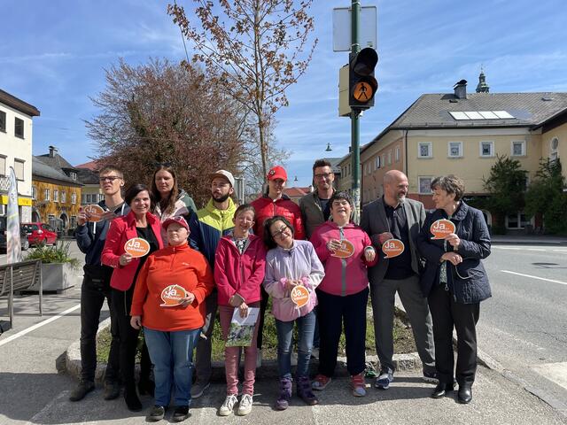 Diese Menschen sagen "Ja zur Inklusion". | Foto: sm