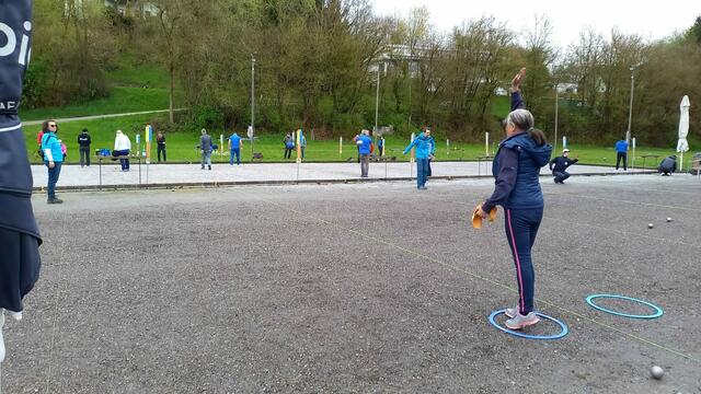 Sechs Mannschaften nahmen an den zehn Spielrunden teil. | Foto: SVH-Pétanque