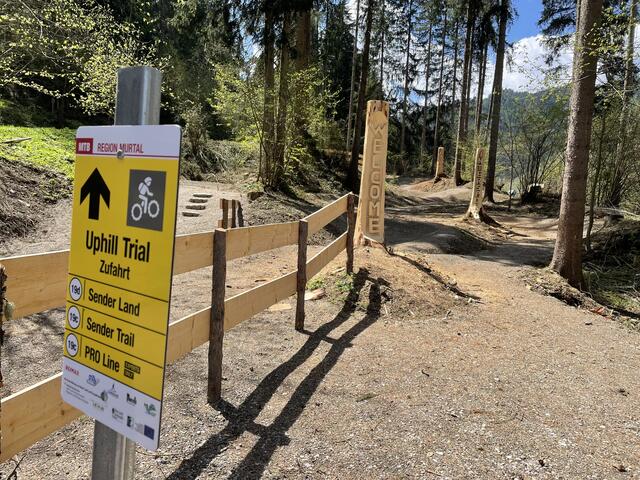 Das neue Senderland liegt am Fuße des Sendertrails in Judenburg. | Foto: Verderber