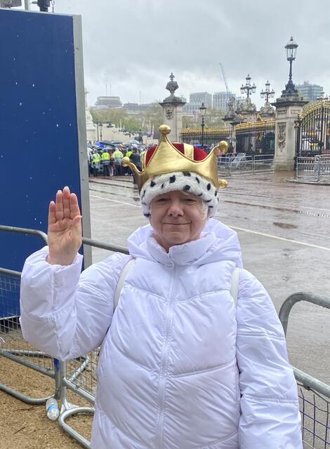 Die Laune hat gepasst. Der König ist das Volk. | Foto: Astrid Hofer
