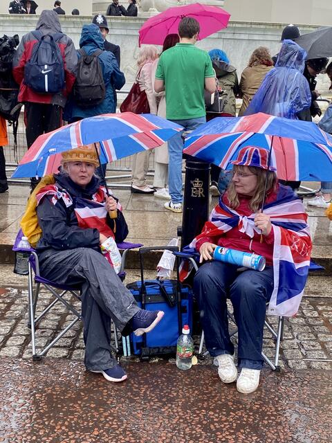 Das Wetter war nicht das ideale - die Stimmung aber gut.  | Foto: Astrid Hofer