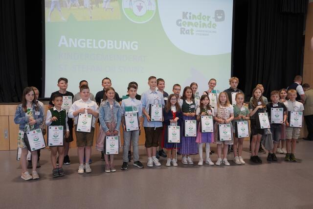 Ganze 30 Kinder groß ist der Kindergemeinderat in St. Stefan ob Stainz. | Foto: Löschnig