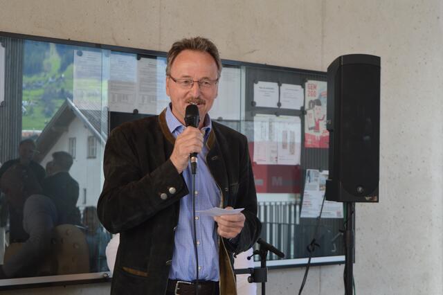 Dr. Walter Stefan sprach die Grußworte. | Foto: Siegele