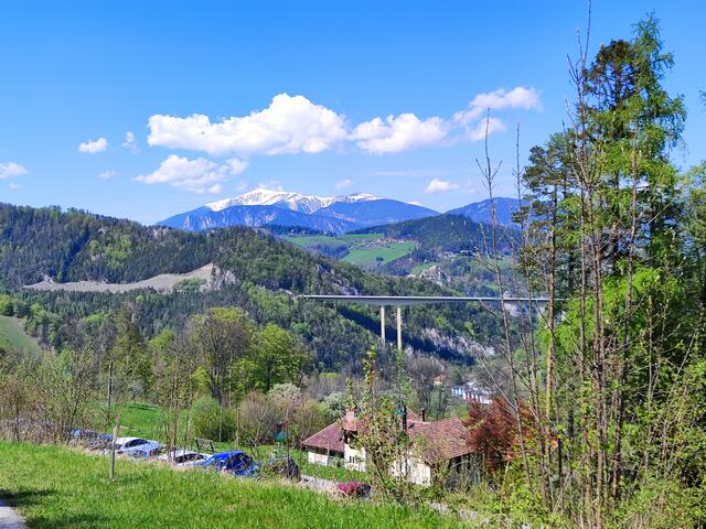 herrlich der Blick zum Schneeberg... | Foto: I.Wozonig