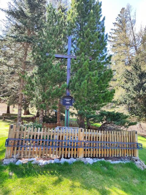 das Heimkehrerkreuz... | Foto: I.Wozonig