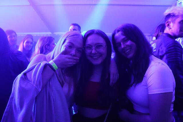 Einen tollen Abend hatten Marlene Nimpfer, Lara Gehringer und Anna Reithofer.