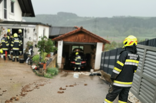 Auch die Feuerwehr Griffen stand im Einsatz. | Foto: Bachhiesl