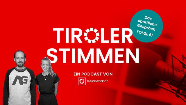 Trailrunnerin Ida-Sophie Hegemann (re.) zu Gast bei Redakteur Thomas Geineder im TirolerStimmen-Podcat. | Foto: BB Tirol