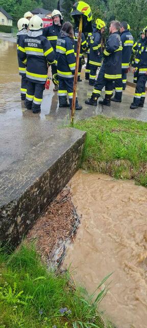Die Mitglieder der FF Ruden im Einsatz | Foto: FF Ruden
