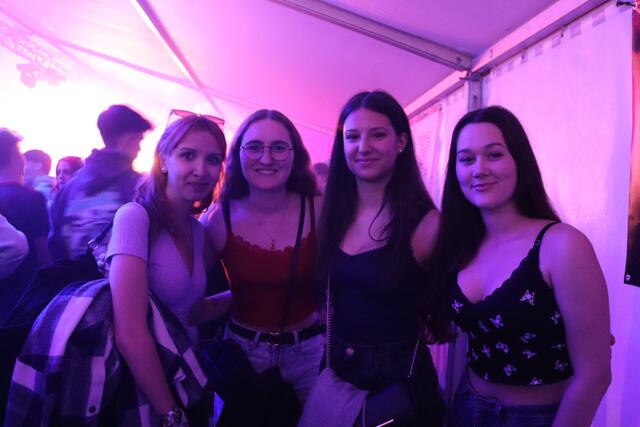 Sophie Tomitsch, Elena Fuchsbauer, Sophie Wessely und Hannah Zuser-Kuchl hatten Spaß.