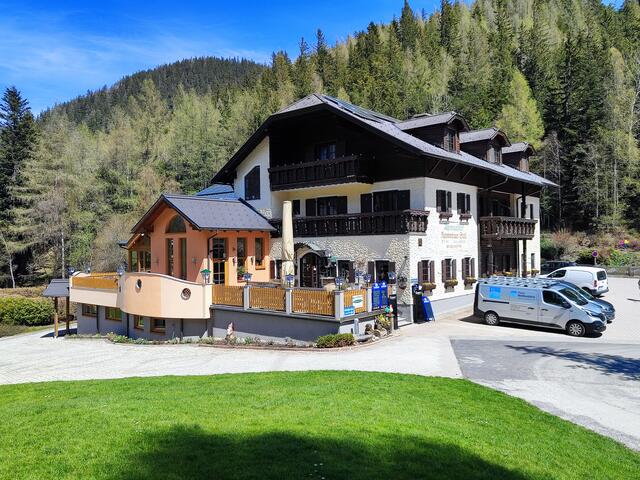 Ziel erreicht: der Waldgasthof Kummerbauerstadl... | Foto: I.Wozonig