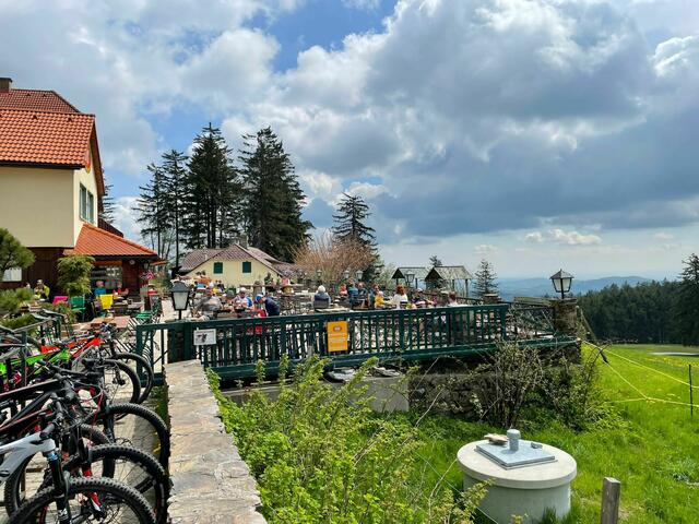 Auf der Tour gibt es verschiedene Einkehrmöglichkeiten.