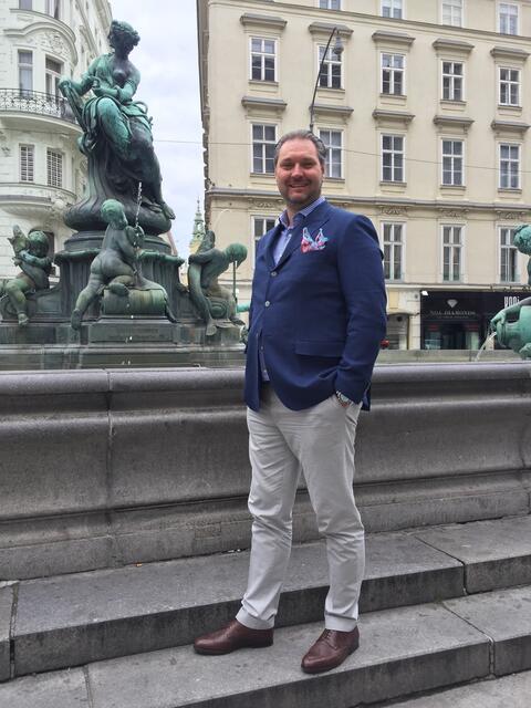 Dieter Steup ist WK-Bezirksobmann in der City und steht der Begegnungszone sehr positiv gegenüber. | Foto: Florian Wieser