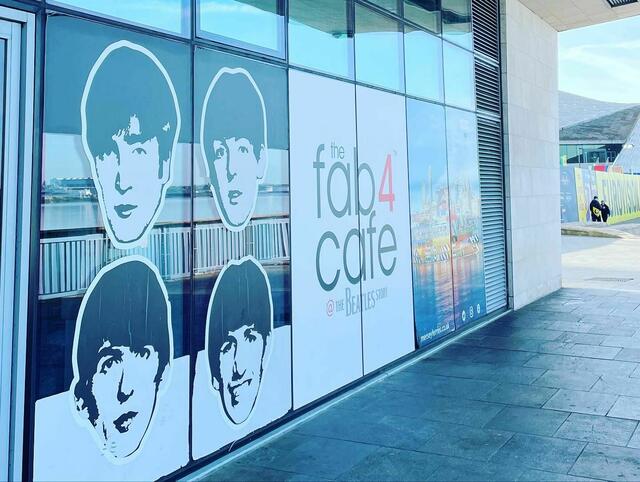 Die Beatles sind in Liverpool, ihrer Heimatstadt, omnipräsent. | Foto: Manuela Tiefnig