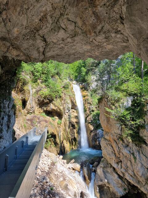 Die Tscheppaschlucht lockt wieder zum Staunen. | Foto: Robert Poscheschnig