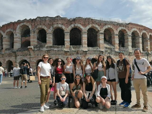 Die SchülerInnen der MS St. Martin waren im April auf Sprachreise. | Foto: MS Sankt Martin i.M.