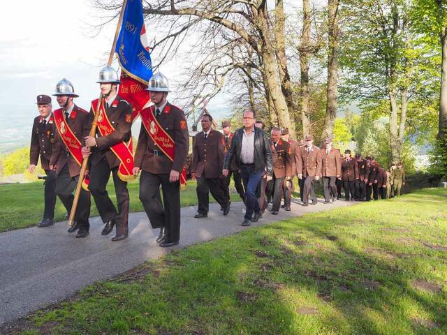 Beim gemeinsamen Festakt wurde der Tag der Feuerwehr zelebriert | Foto: Feuerwehr Neustift/Rosalia