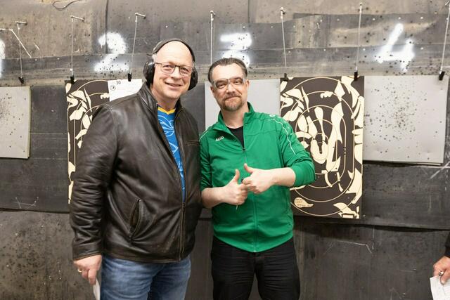 Organisator Uwe Thien und LSpL Stv. Richard Pail | Foto: Alexander Settari