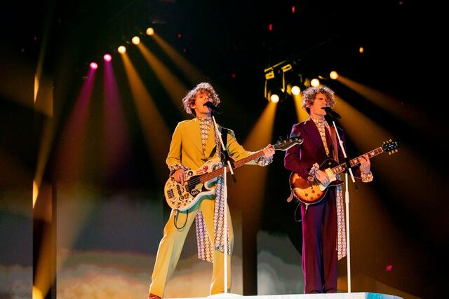 Zwillinge beim ESC haben u.a. dank Jedward (Irland) Tradition. Das Duo aus Aserbaidschan wird es heuer aber schwer haben ...  | Foto: Chloe Hashemi/ EBU