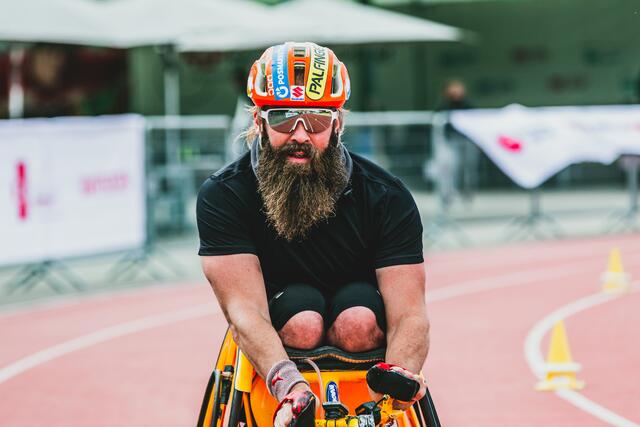 Der Salzburger Rennrollstuhlfahrer Thomas Geierspichler. | Foto: Petra Dissertori