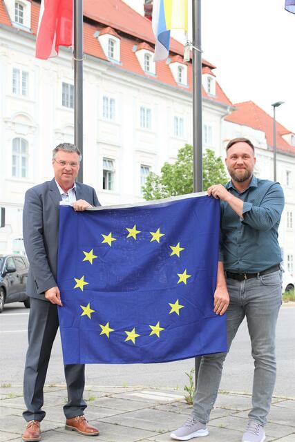  Bgm. LAbg. Wolfgang Kocevar, Europa GR Andreas Goldberg | Foto: Stadtgemeinde Ebreichsdorf