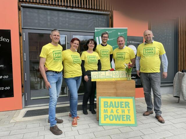 Thomas Lanzer-Breitfuss, Barbara Lanzer, Elisabeth Hörmann, Armin Mariacher, Johann Eder-Schützenhöfer, Florian Pretterhofer. | Foto: Endthaler