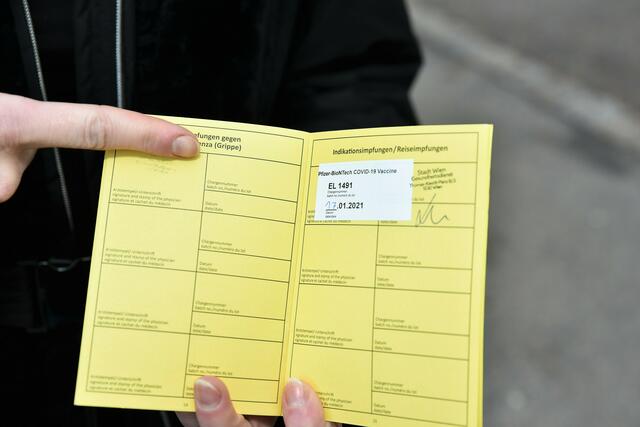 Ein ehemaliger Angestellter der Wiener Gesundheitsbehörde MA 15 soll Impfungen im System eingetragen haben, die aber nie verabreicht wurden. Jetzt sitzt er wegen der gefälschten Einträge auf der Anklagebank – gemeinsam mit zwölf weiteren Personen. | Foto: Markus Spitzauer