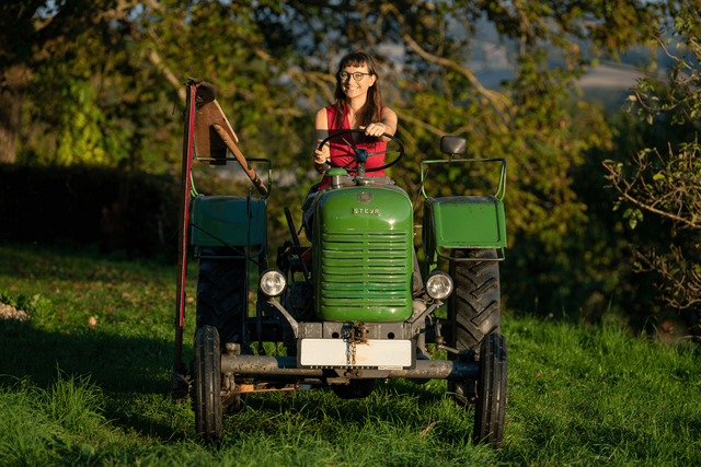 Gudrun Zecha von der SoLaWi Futter Natur in Wallern. | Foto: Living Moments