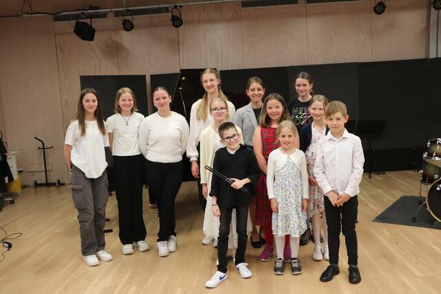 Die Prima la Musica-Preisträger der Musikschule Fernitz gaben beeindruckende Kostproben ihres musikalischen Könnens. | Foto: Edith Ertl