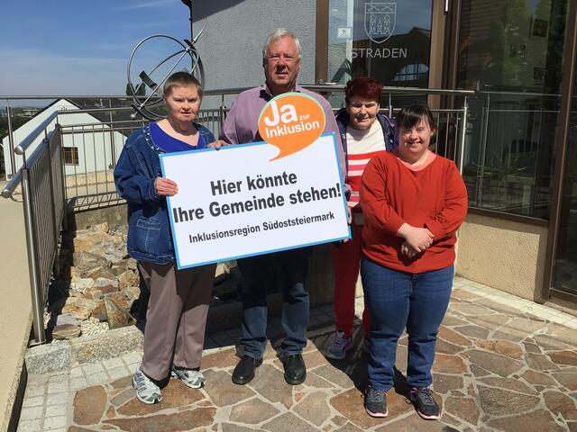 Bei Bürgermeister Gerhard Konrad in Straden | Foto: LNW