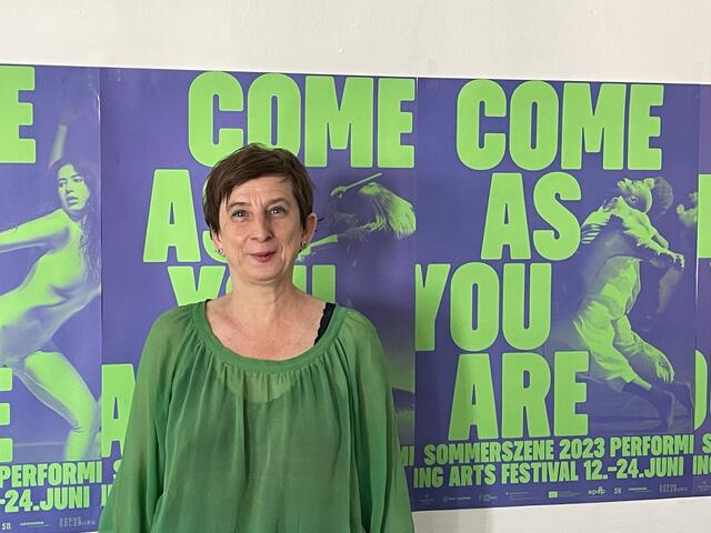 Angela Glechner, die Intendantin der Sommerszene Salzburg.  | Foto: Lisa Gold