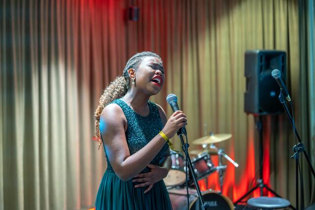 Sängerin Amelie Tshepiso Zamarin
