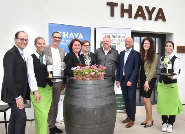 Jürgen Kirchner, Anita Vodava, Harald Pollak, Barbara Sablik-Baumgartner, Martina a Josef Trávníčkovi, Christoph Eckel, Martina Widhalm, Ema Klezníková | Foto: Herbert Schleich