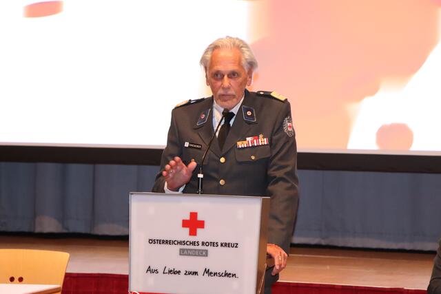 Günther Ennemoser, Präsident des Roten Kreuzes Tirol. | Foto: Othmar Kolp