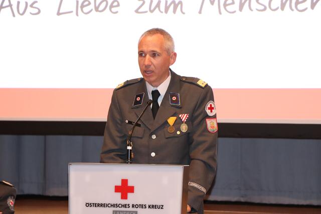 Bezirksrettungskommandant Daniel Falch. | Foto: Othmar Kolp