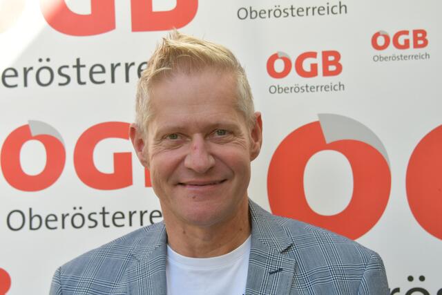 Andreas Brich, ÖGB Regionalvorsitzender Steyr. | Foto: ÖGB Steyr