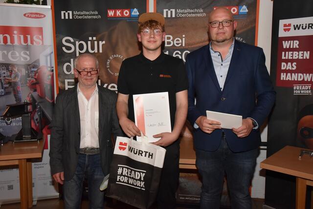 Alois Hinterer und Fabio HANGL (4. Platz Maschinenbautechnik) | Foto: Alois Braid / BS Schärding