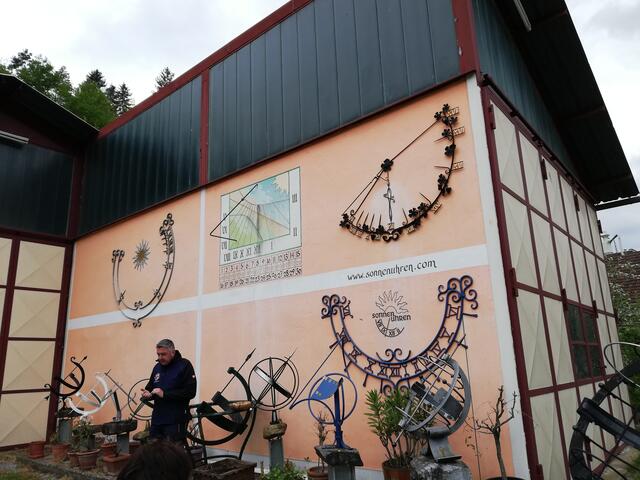 Betriebsführung Sonnenuhren Jindra