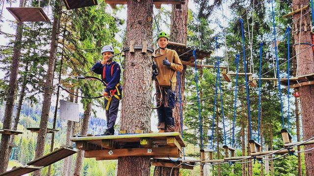 Kleine und große Kletterer kommen hier garantiert auf ihre Kosten. | Foto: Privat