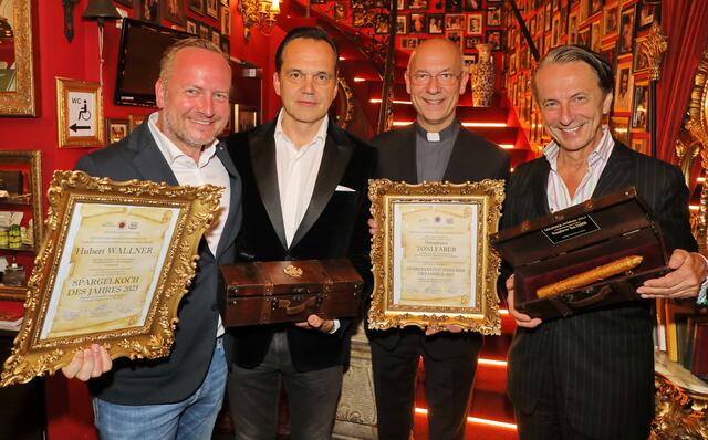 Hubert Wallner, Robert Glock, Toni Faber, Christian Rainer | Foto: Conny de Beauclair
