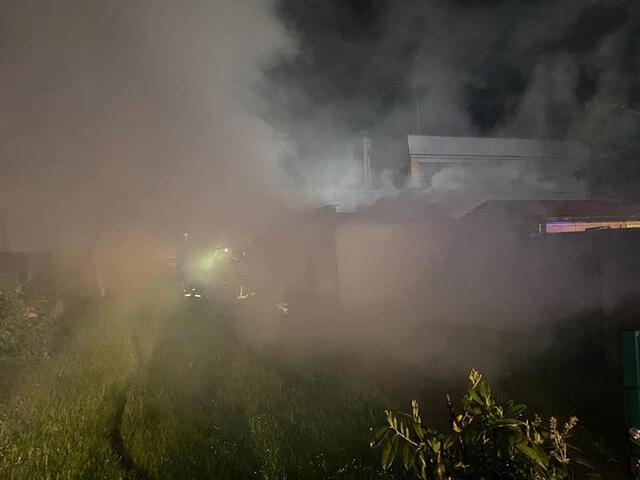 Die Berufsfeuerwehr Klagenfurt und die Freiwillige Feuerwehr Haidach konnten den Brand löschen. | Foto: Berufsfeuerwehr Klagenfurt