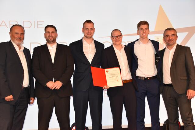 Nominiert: Horst Leitner und die Unger Steel Gunners Oberwart | Foto: Michael Strini