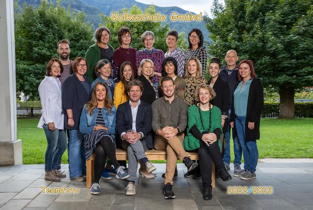Das Team der Volksschule Gmünd ist motiviert und hält immer zusammen. Das schätzt Martha Erlacher sehr.  | Foto: Foto Glanznig