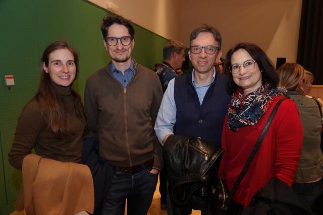 Dieses Quartett war bereits vor Beginn der Veranstaltung entsprechend gut gelaunt. | Foto: Michael Blinzer