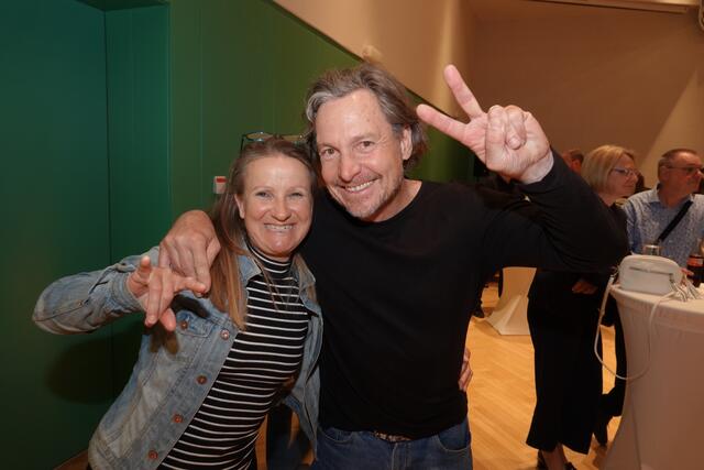 Feierten die "Sonderklasse" und die Vielseitigkeit des Künstlers. | Foto: Michael Blinzer