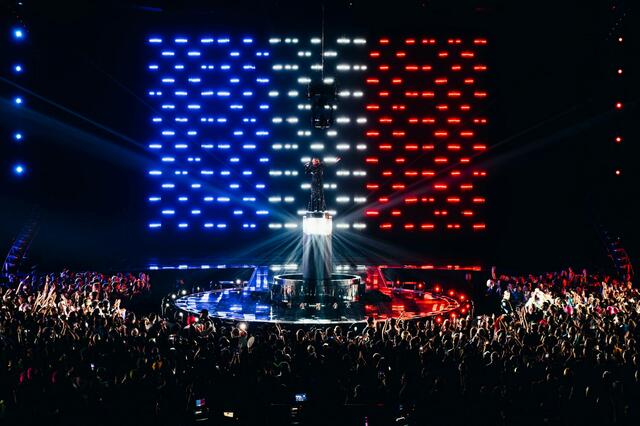 Frankreichs La Zarra versprüht Eleganz. | Foto: Sarah Louise Bennett/ EBU